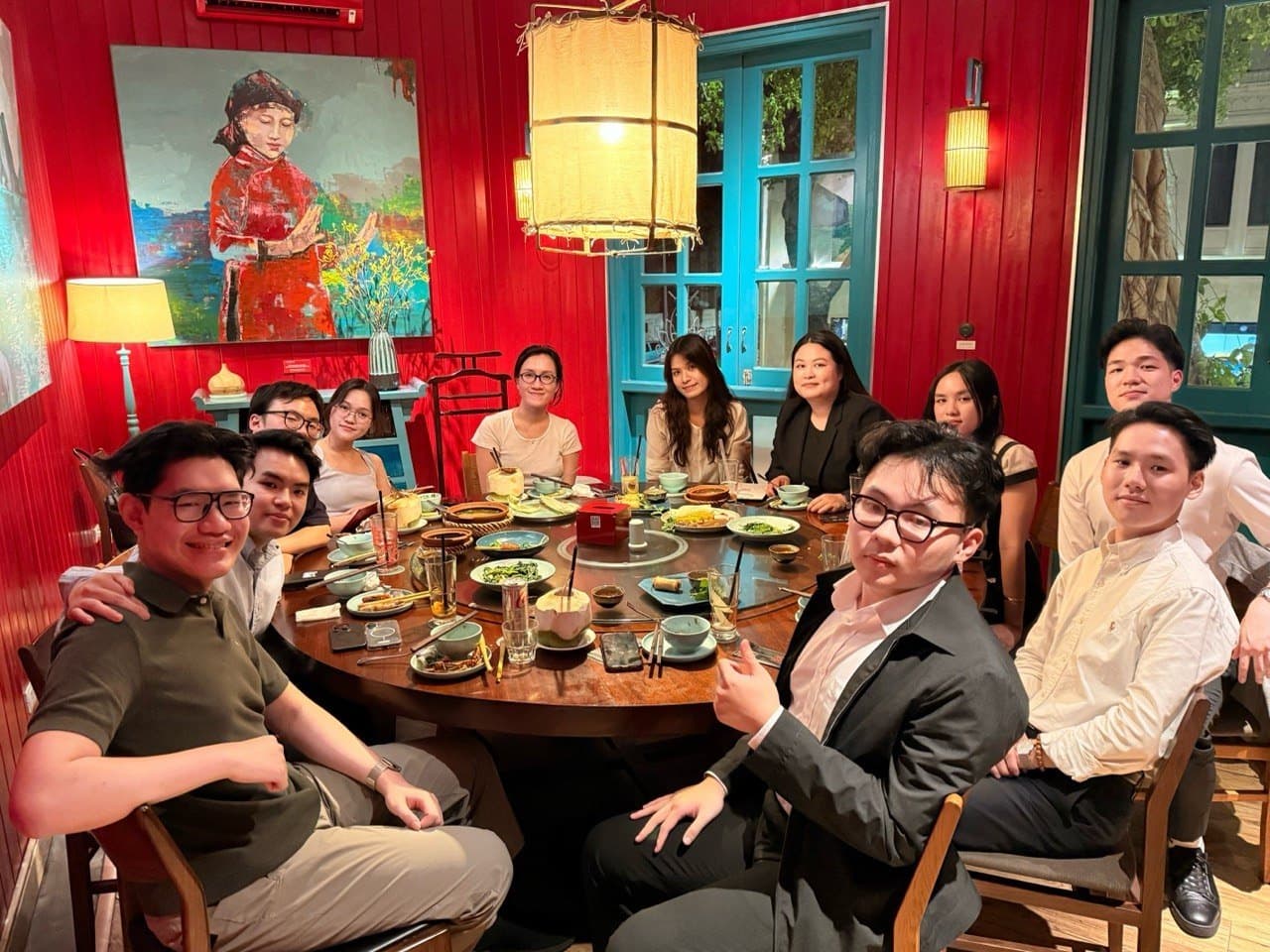 Dinner with McKinsey consultants and engagement managers